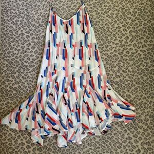 Yumi Kim Colorful Geometric Pattern Dress